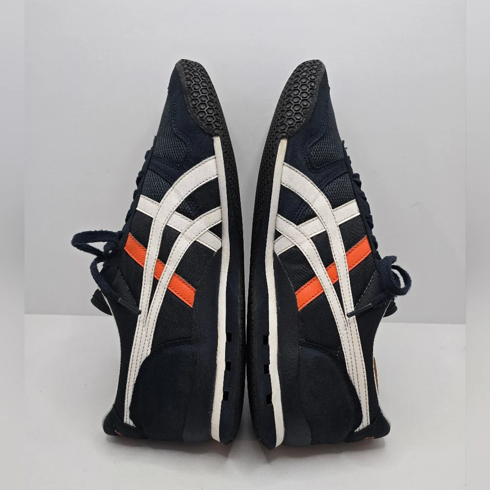 Onitsuka Tiger by Asics Ultimate 81 EX navy sporty Blockcore sneakers MENS 11 - Picture 7 of 9